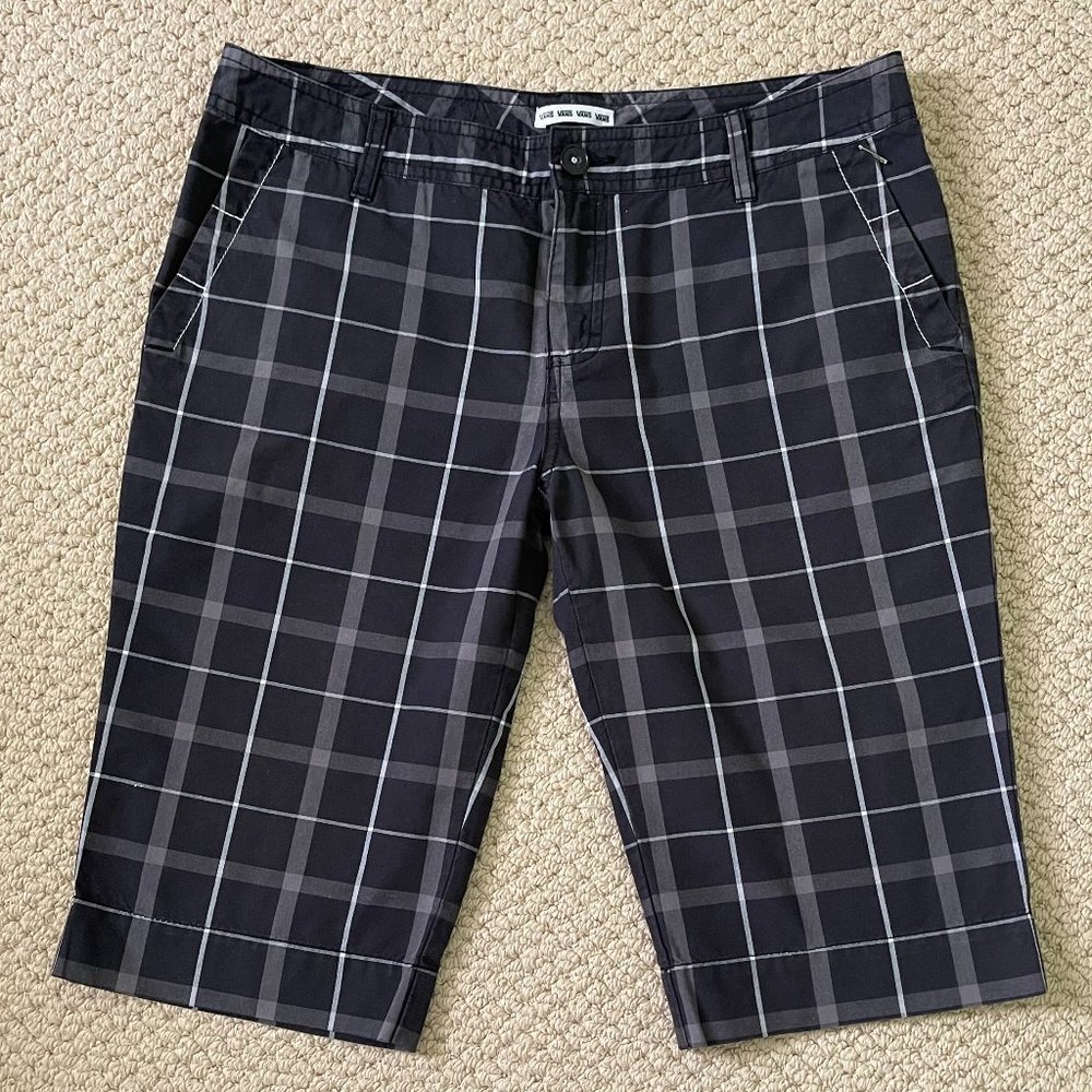 Vans Plaid Bermuda Shorts